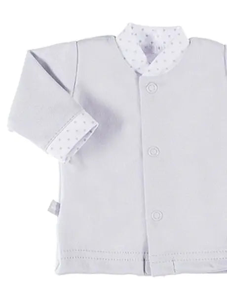 Early Baby Long Sleeved Top, Grey EEVI