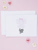 Little Girl, Elephant- New Baby Card - New baby card - Little Mouse Baby Clothing & Gifts