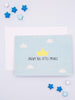 Dream Big Little Prince - New Baby Card - New baby card - Little Mouse Baby Clothing & Gifts