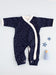 Sleepsuit for Premature & Tiny Babies, Midnight Snow Sleepsuit / Babygrow Tiny & Small