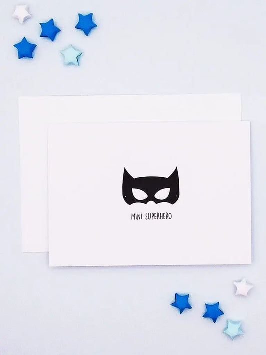Cards & Message Cards & Gift Wrap Little Mouse Baby Clothing & Gifts Mini Super Hero