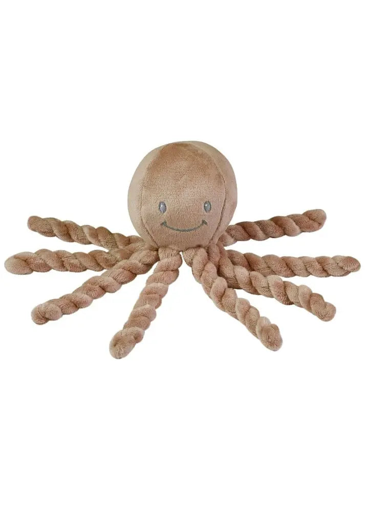 Nattou Lapidou Piu Piu Octopus - Moccha Toy Nattou