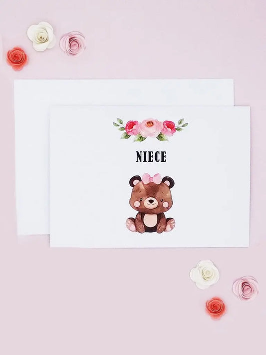 Cards & Message Cards & Gift Wrap Little Mouse Baby Clothing & Gifts Niece - New Baby
