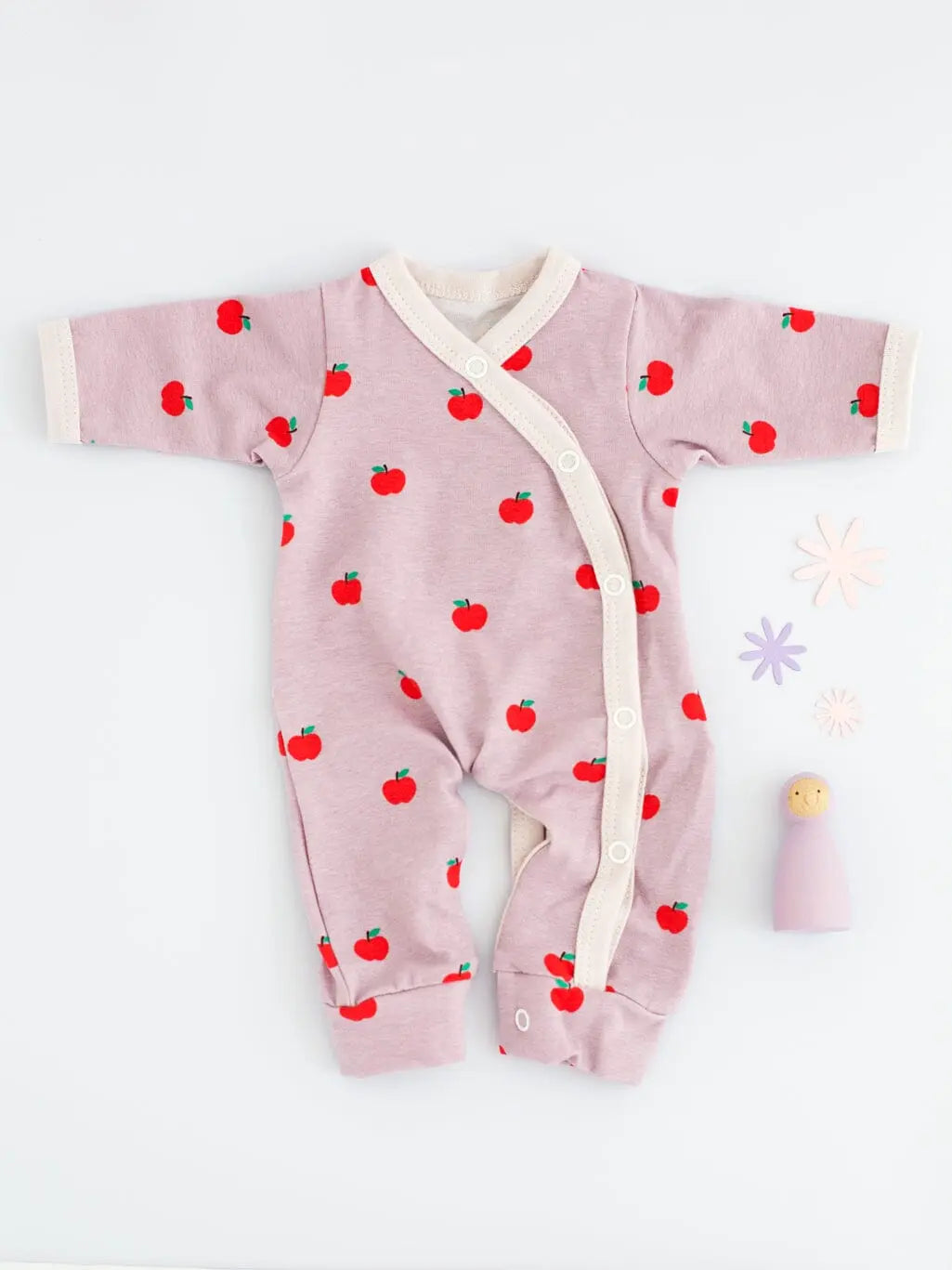 Premature Baby Sleepsuit, Orchard Sleepsuit / Babygrow Tiny & Small