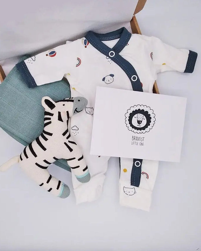 Pet Pals Gift Box - Sleepsuit, Toy, Muslin & Card (1.5-3lbs, 3-5lbs & 4-7lbs) Gift Set Tiny & Small