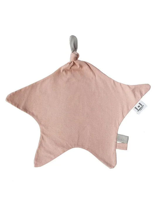Dusky Pink & Grey Star Shaped Comforter: GOTS Comforter Summerville