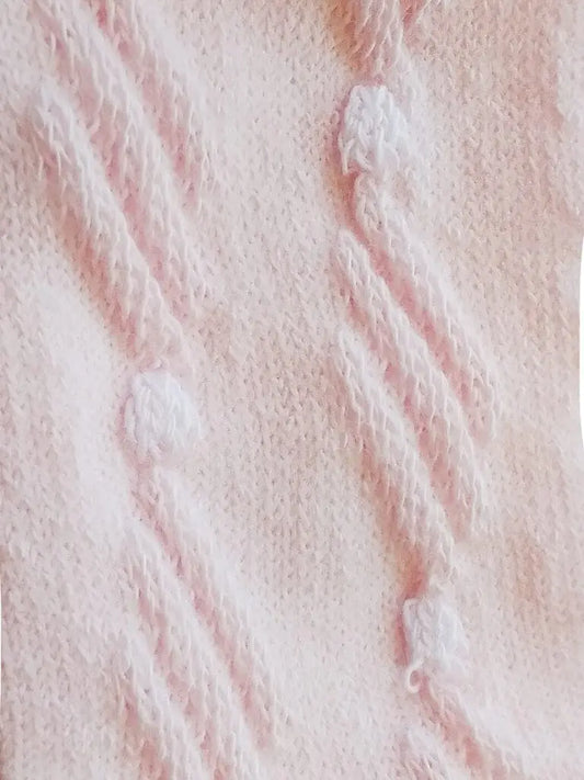Pink Stripe and Dots Tiny Baby Tights Tights Tiny Chick