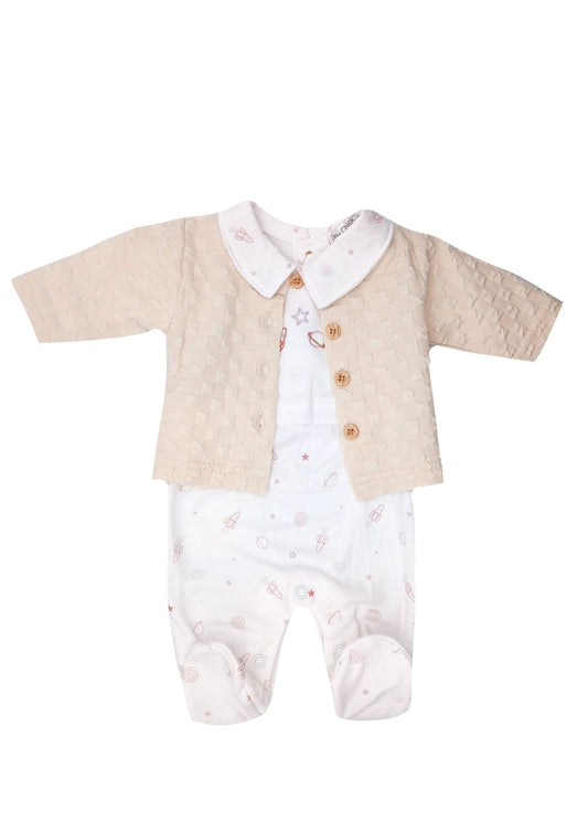 Space Dungaree & Long Sleeve Top (PHOTO PLEASE :)) Dungaree Tiny Chick