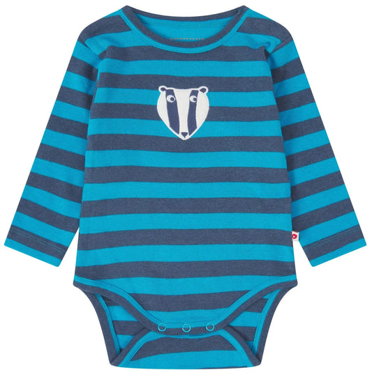 Piccalilly Short Sleeve Baby Bodysuits (Pack Of 2) - Tree Tops Bodysuit / Vest Piccalilly