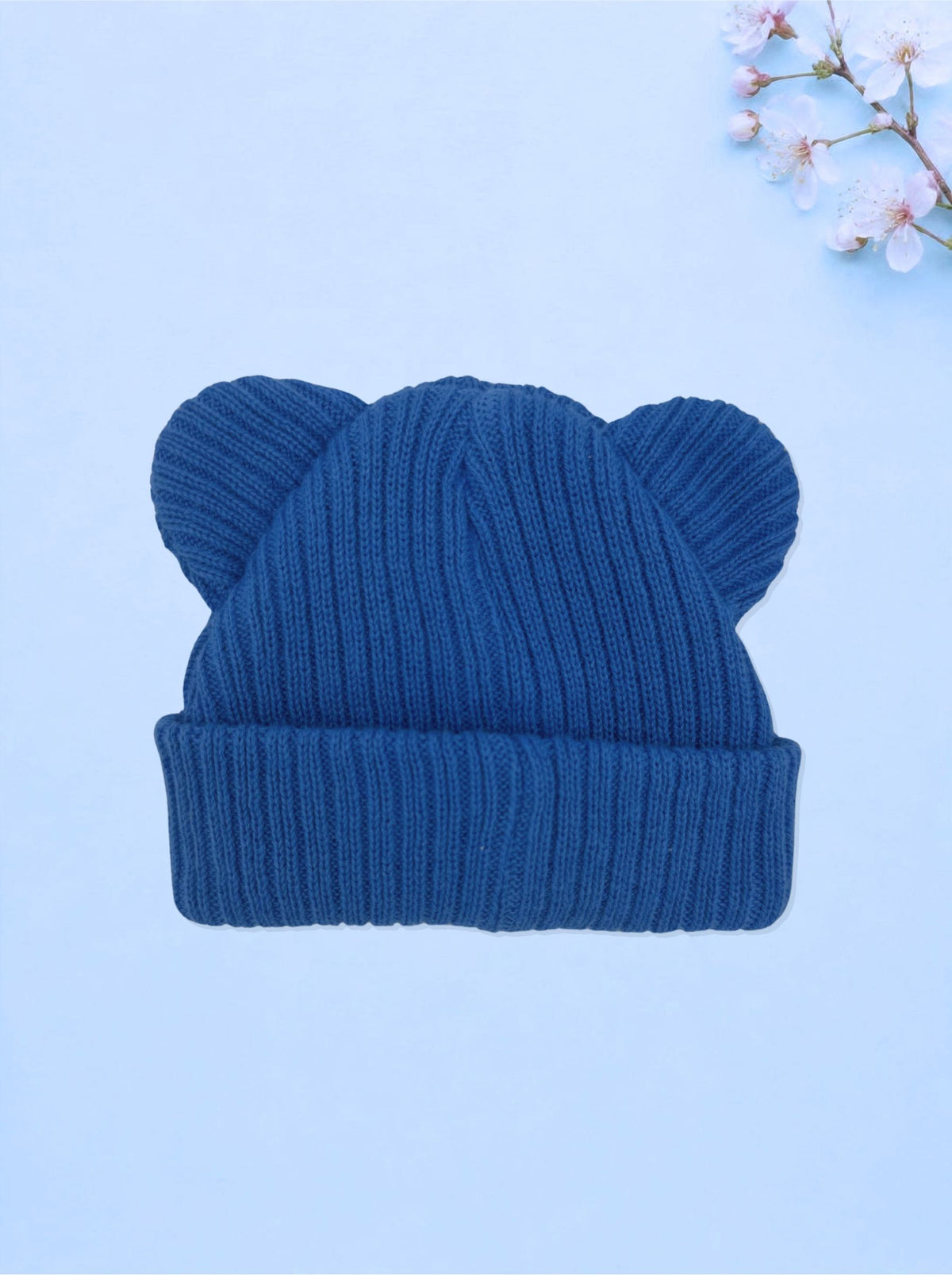 Cotton Knitted Tiny Baby Bear Hat - Multiple colours