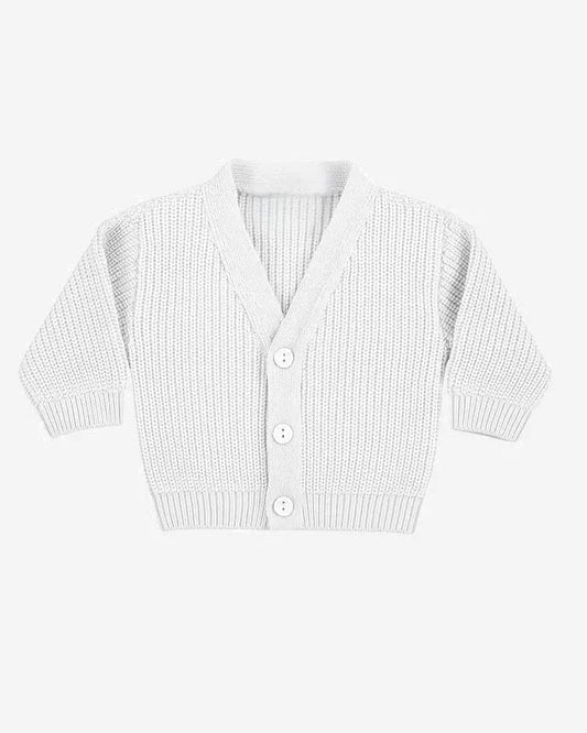 White Premature Baby Cardigan Dandelion