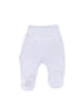 Early Baby Footed Trousers - White (3-5lb & 5-8lb) - Trousers / Leggings - EEVI