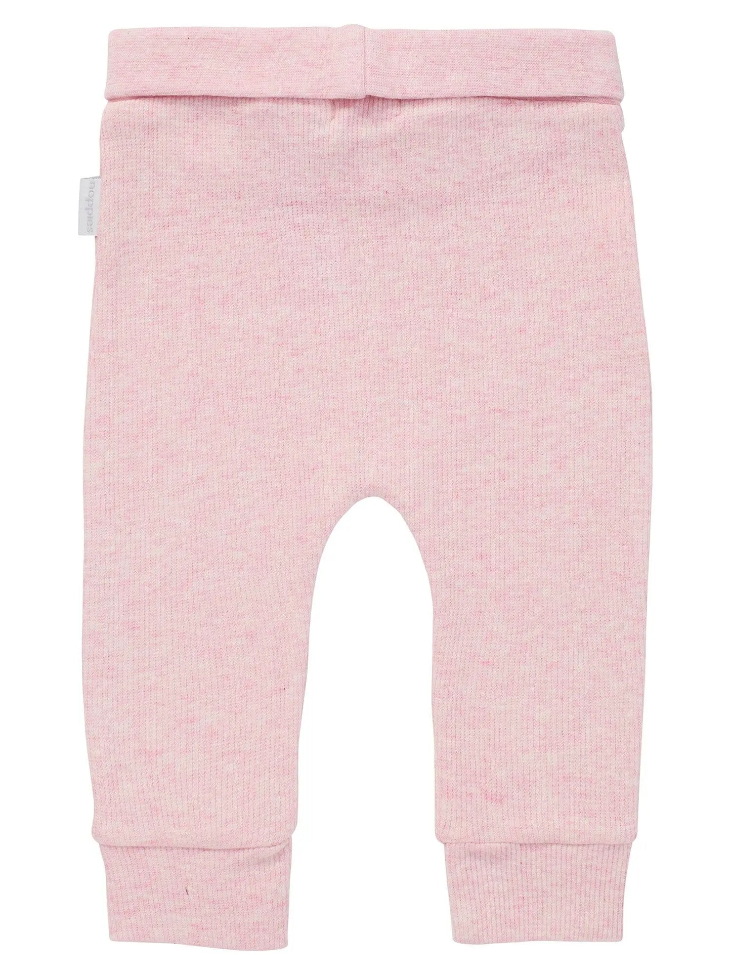 Luxury Organic Ribbed Trousers - Pink Trousers / Leggings Noppies