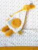 Mini Fluffy Comforter with tags - Mustard - Comforter - Snoozebaby