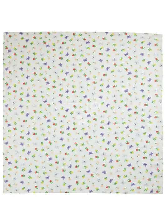 Organic Cotton Floral Bird Muslin 2 Pack by Frugi Muslin Frugi
