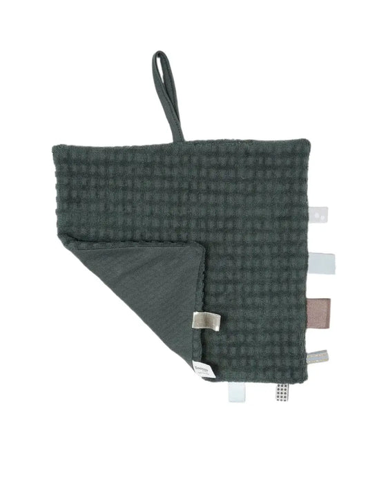 Organic Cotton Sweet Dreaming Soft Comforter with tags - Dark Green Comforter Snoozebaby