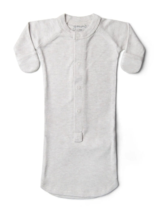 Baby Sleeping Sack / Gown - Marl Grey Sleeping Bag Goumikids