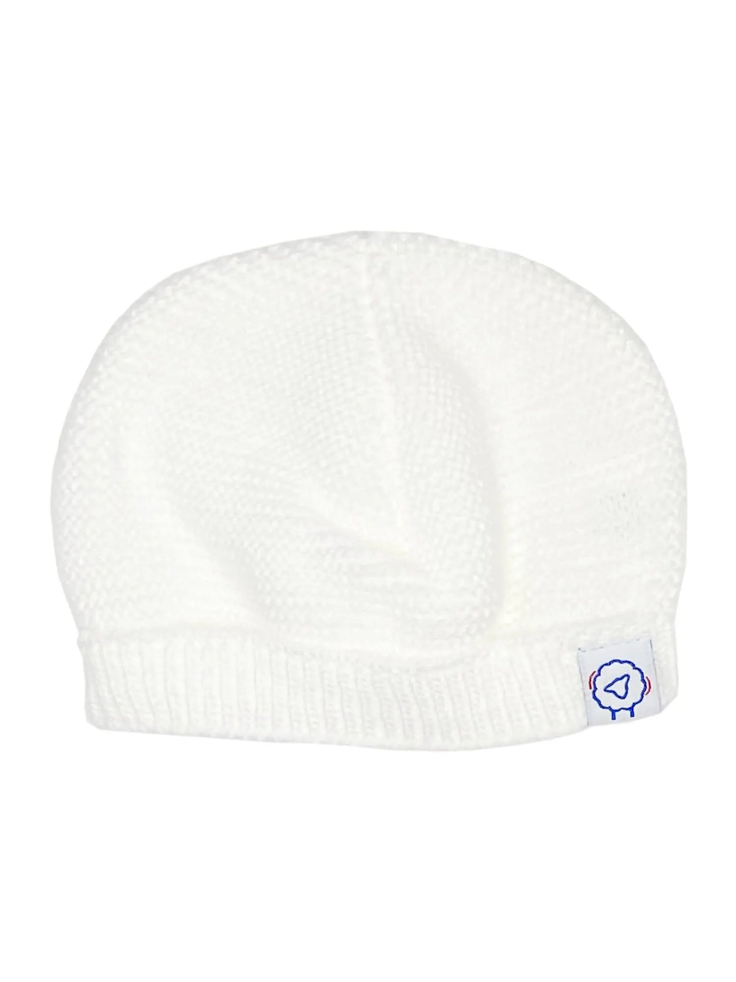 Knitted Hat - White Hat La Manufacture de Layette