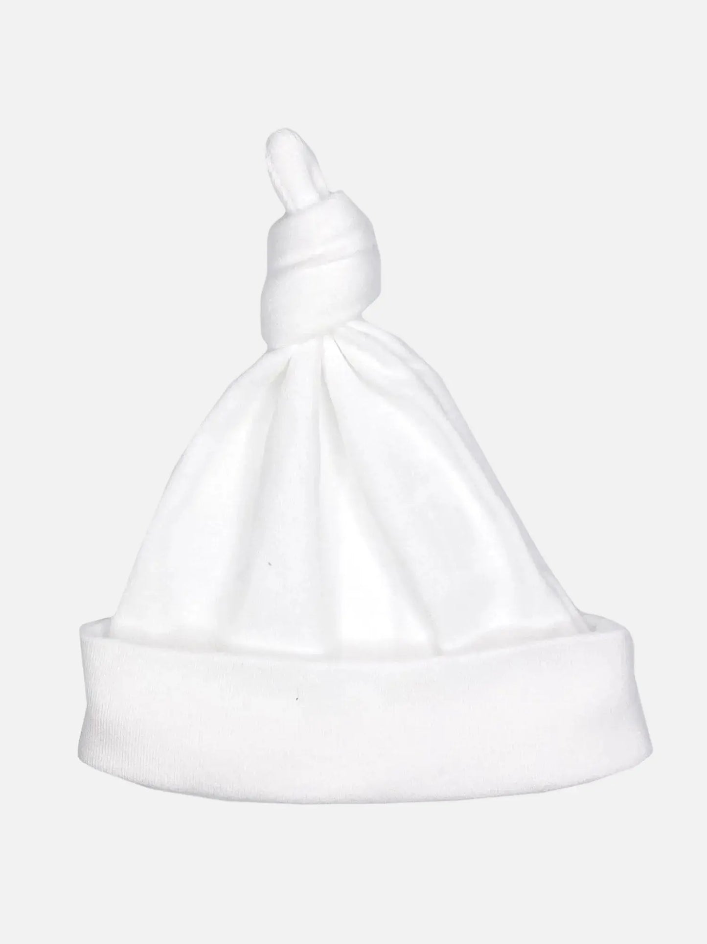White Knotted Premature Baby Hat Hat Little Mouse Baby Clothing & Gifts
