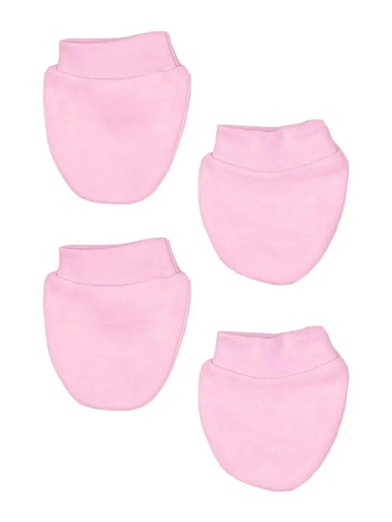 Tiny Baby Scratch Mitts, 2 Pack, Pink Scratch Mitts Soft Touch