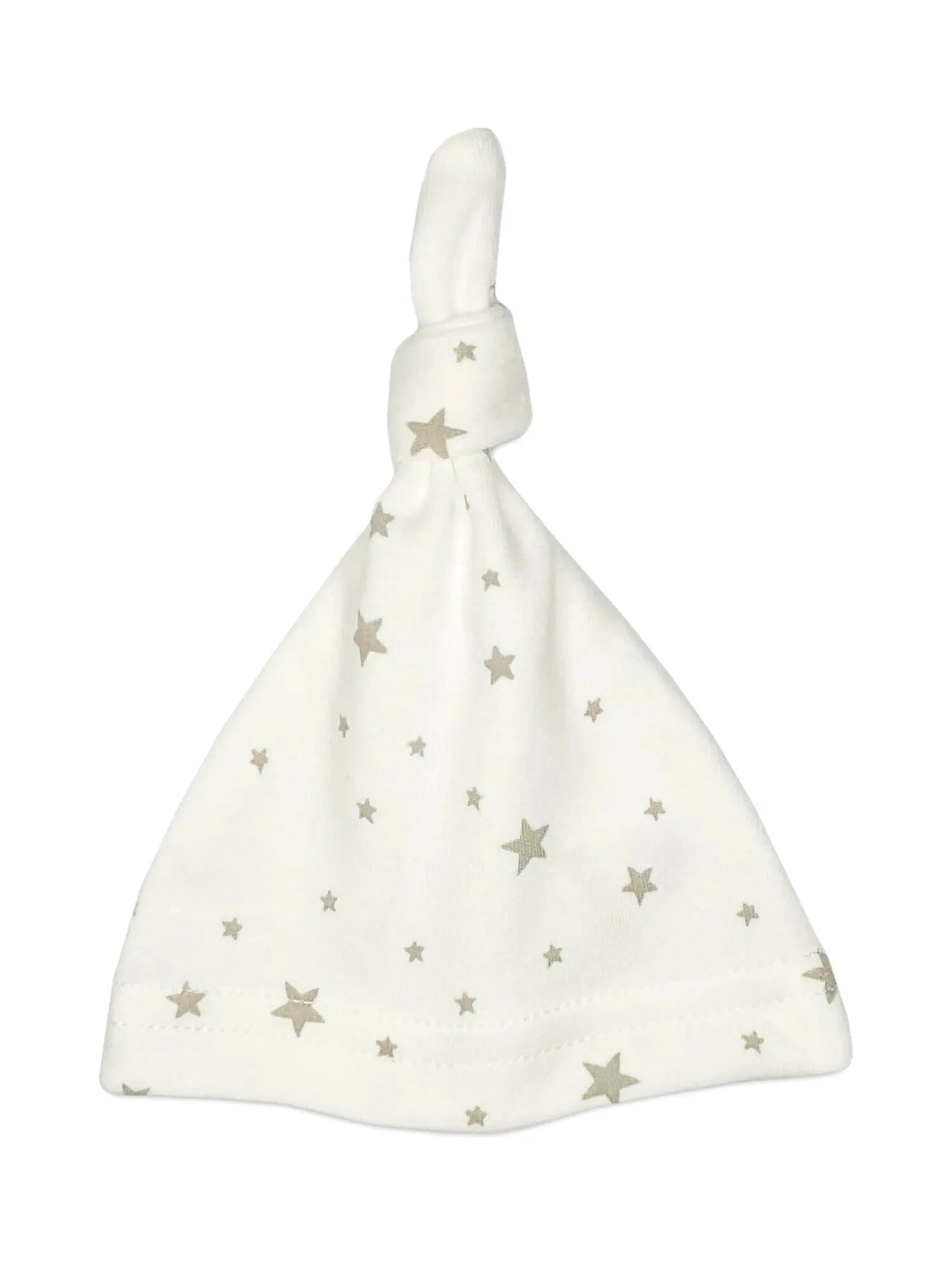 Cream Grey Stars Knotted Premature Baby Hat Hat Little Mouse Baby Clothing & Gifts