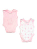2 Pack Incubator Vests - Pink Elephant & Star - Incubator Vest - Tiny Chick
