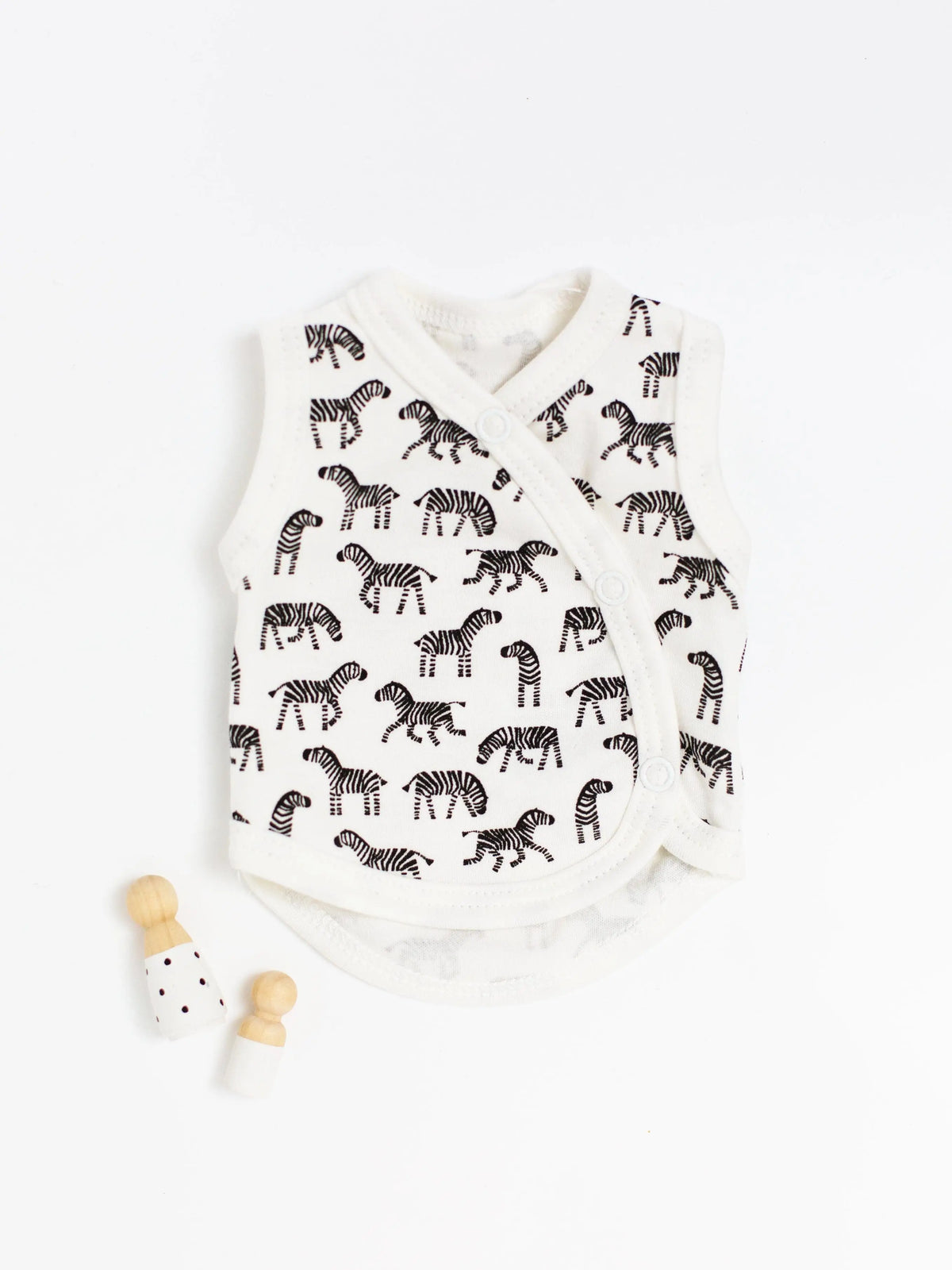 Little Zebras Gift Set - Incubator Vest, Hat & Card Gift Set Little Mouse Baby Clothing & Gifts
