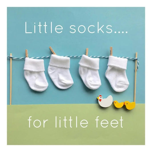 White Premature Baby Socks Socks Little Mouse Baby Clothing & Gifts