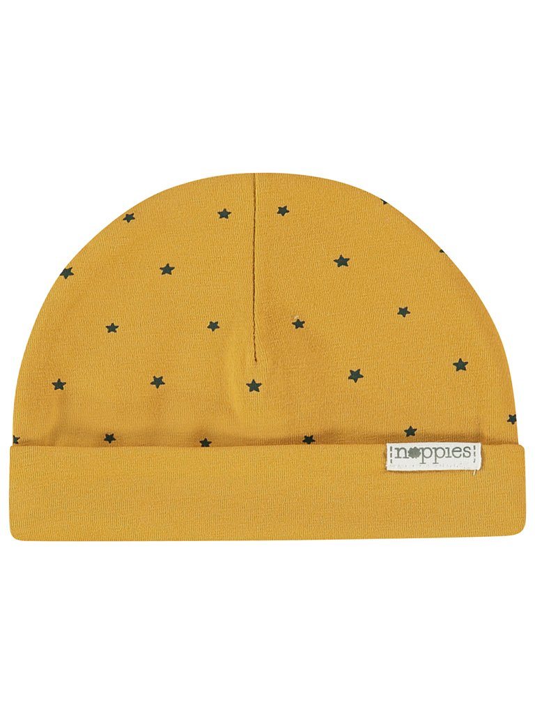 Mustard Star Hat - Reversible - Hat - Noppies