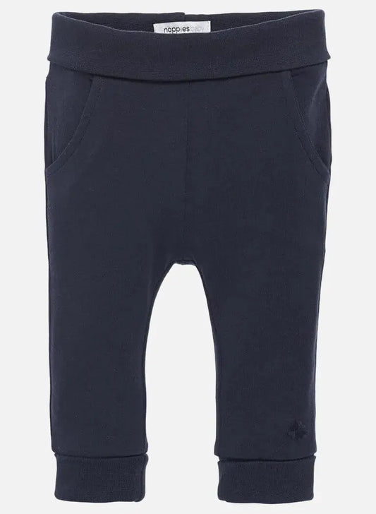 Soft Jersey Trousers - Navy Trousers / Leggings Noppies