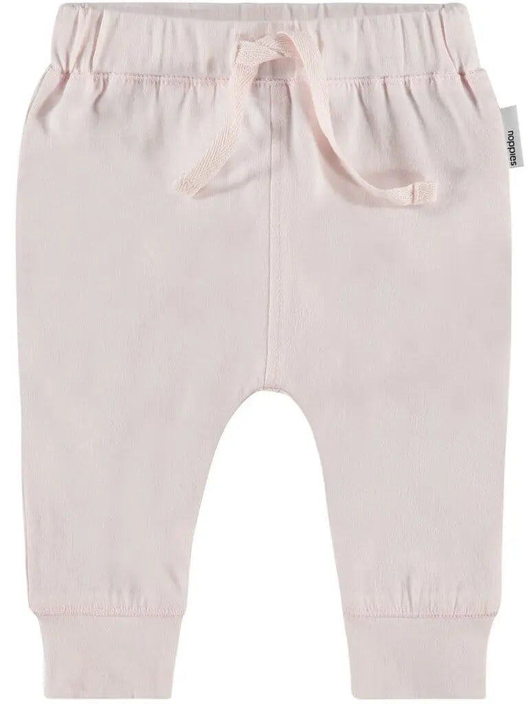 Light Pink Jersey Trousers, Organic Trousers / Leggings Noppies