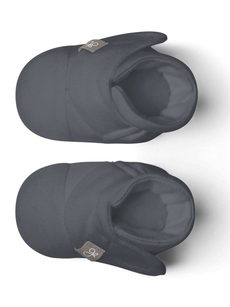 Stay-on Baby Booties, Midnight - Main Image