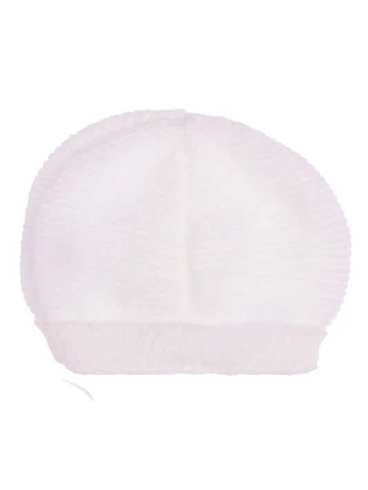 Cotton Knitted Hat - Soft Pink Hat La Manufacture de Layette