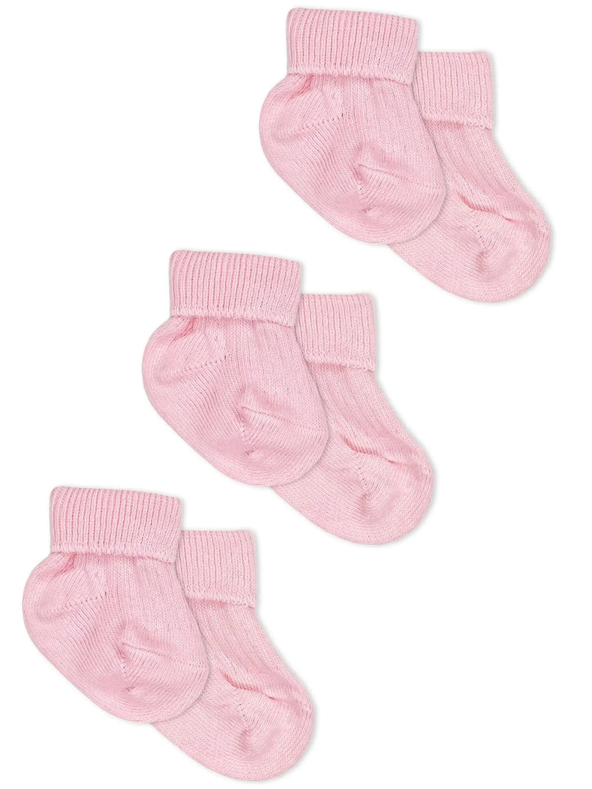 Tiny Baby Socks, Pink, 3 Pack Socks Little Mouse Baby Clothing & Gifts