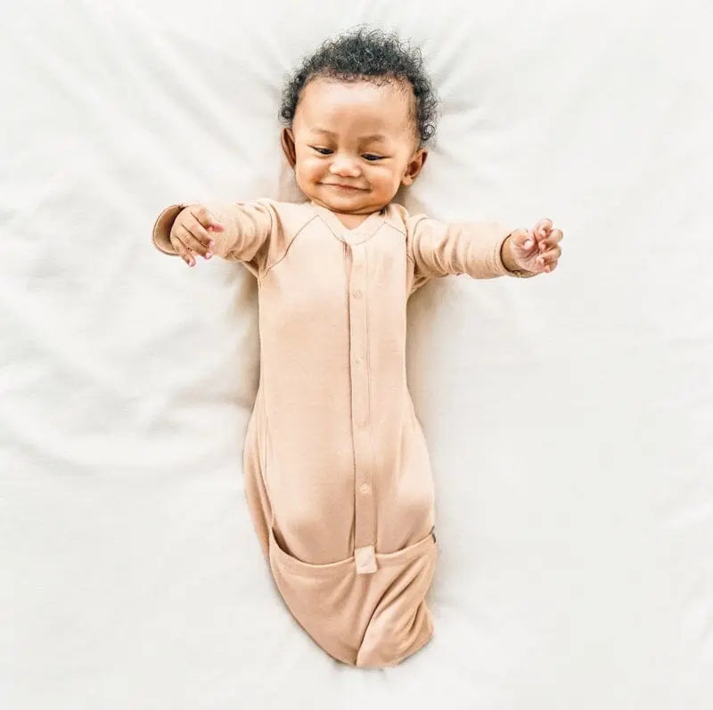 Baby Sleeping Bag / Gown - Sandstone Sleeping Bag Goumikids