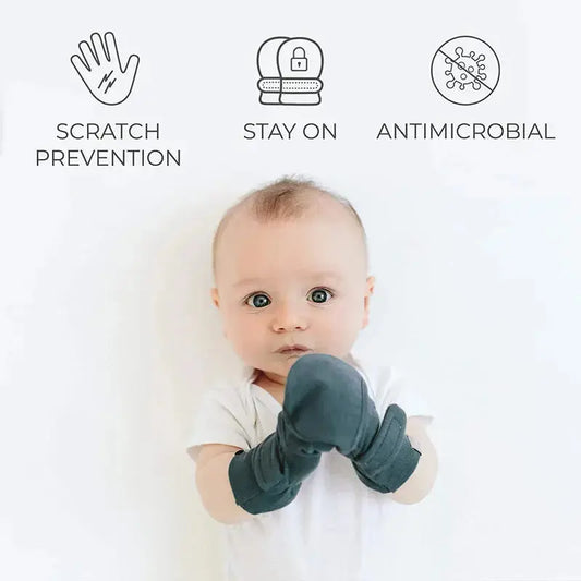 Scratch Mittens that stay on - we've actually found some that are proven! - Little Mouse Baby Clothing and Gifts Ltd