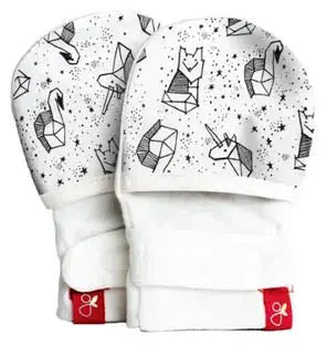Premature Baby Stay-on Scratch Mittens - Stopping little hands from pulling tubes and wires! - Little Mouse Baby Clothing and Gifts Ltd