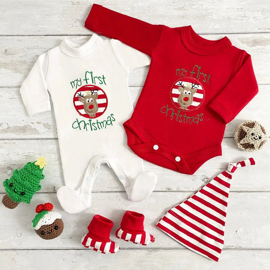 Santa hats and little elf hats in premature baby size; how cute are these!! - Little Mouse Baby Clothing and Gifts Ltd
