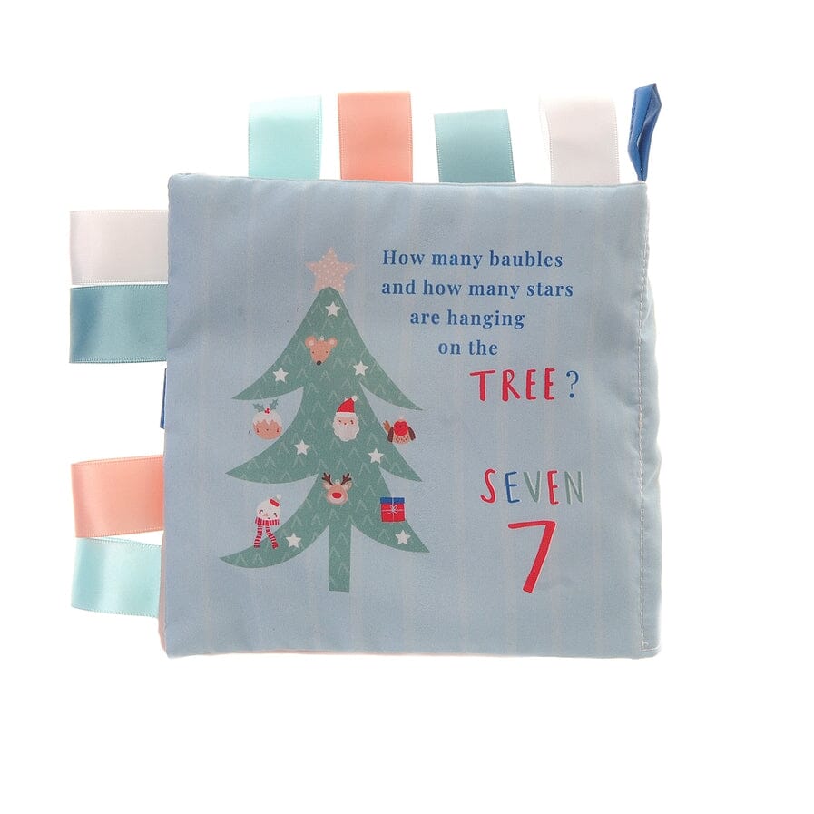 Ziggle Christmas Counting Soft Book Swaddle Blanket Ziggle Baby 
