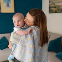Ziggle Muslin - Cockapoo - 80 x 80 cm Swaddle Blanket Ziggle Baby 