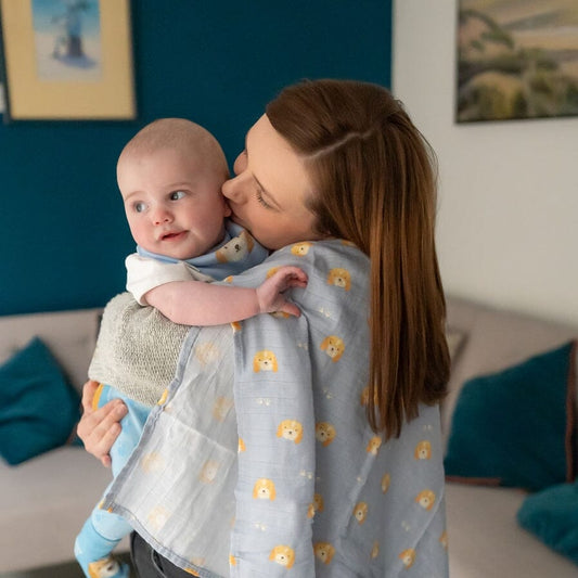 Ziggle Muslin - Cockapoo - 80 x 80 cm Swaddle Blanket Ziggle Baby 