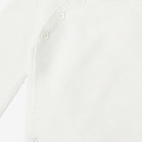 Organic Cotton Knitted Cardigan - White Cardigan / Jacket Noppies 