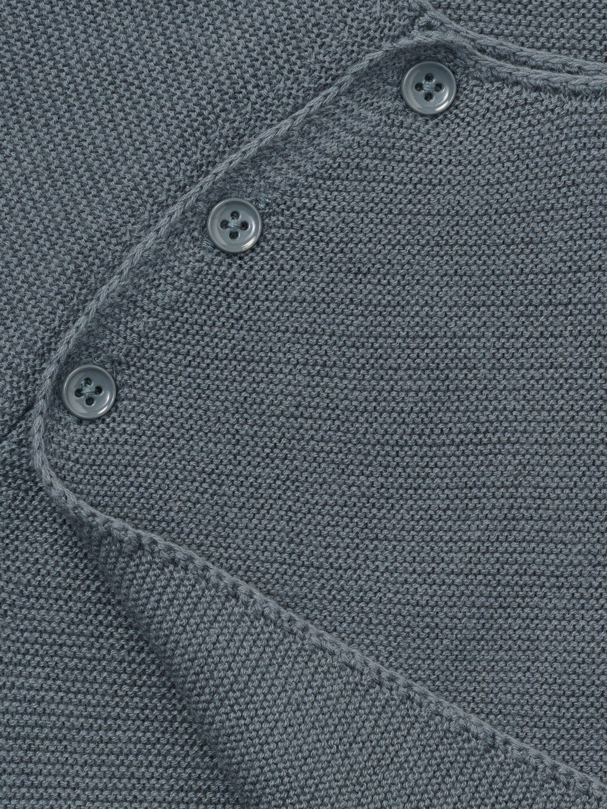 Organic Cotton Knitted Cardigan - Stormy Weather