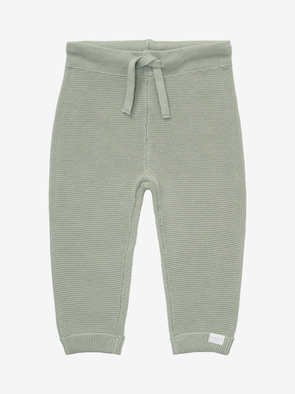Iceberg Green Knitted Trousers - Organic Cotton