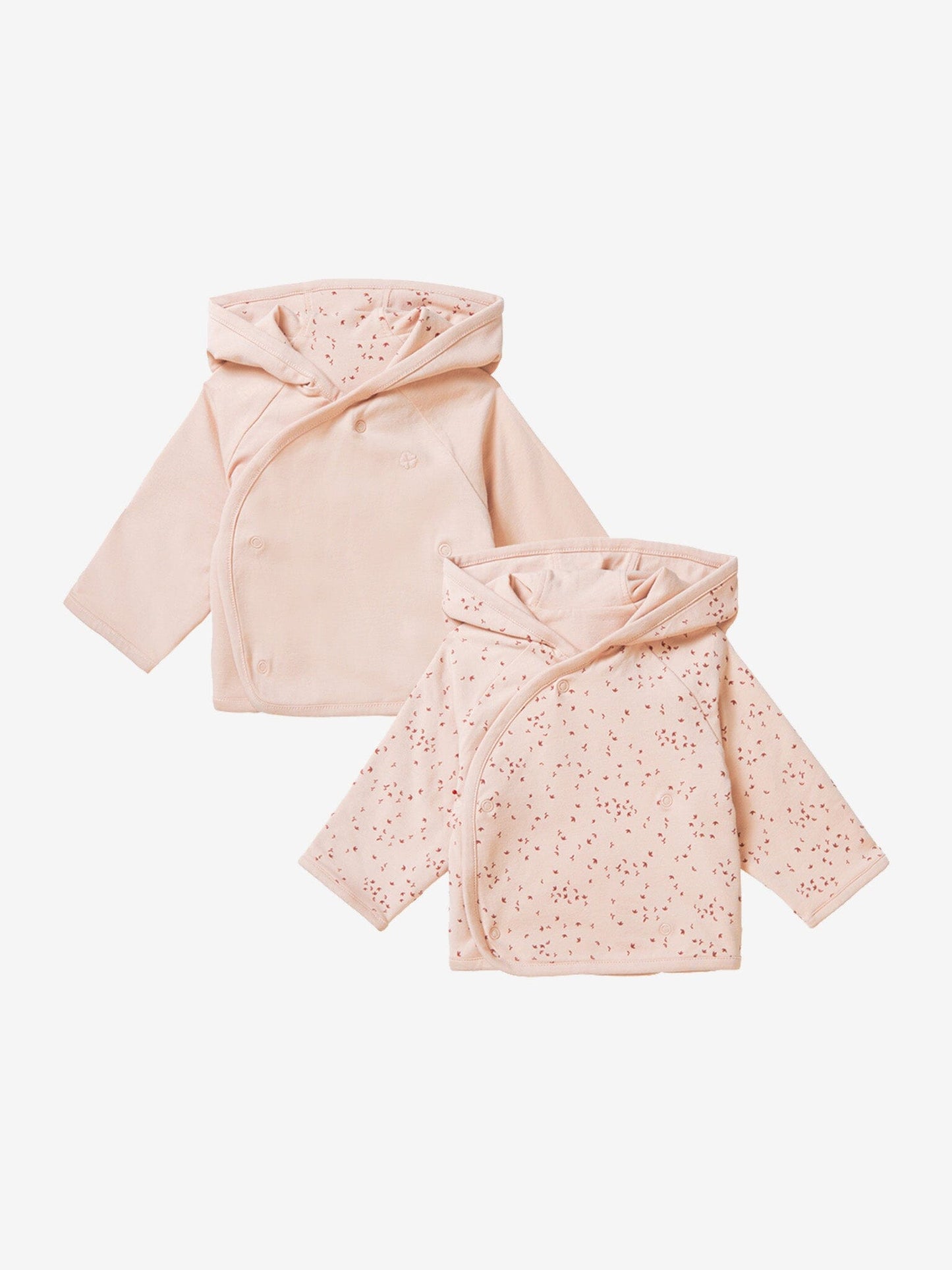 Noppies Reversible Jacket - Rose Smoke Organic Cotton Cardigan / Jacket Noppies 
