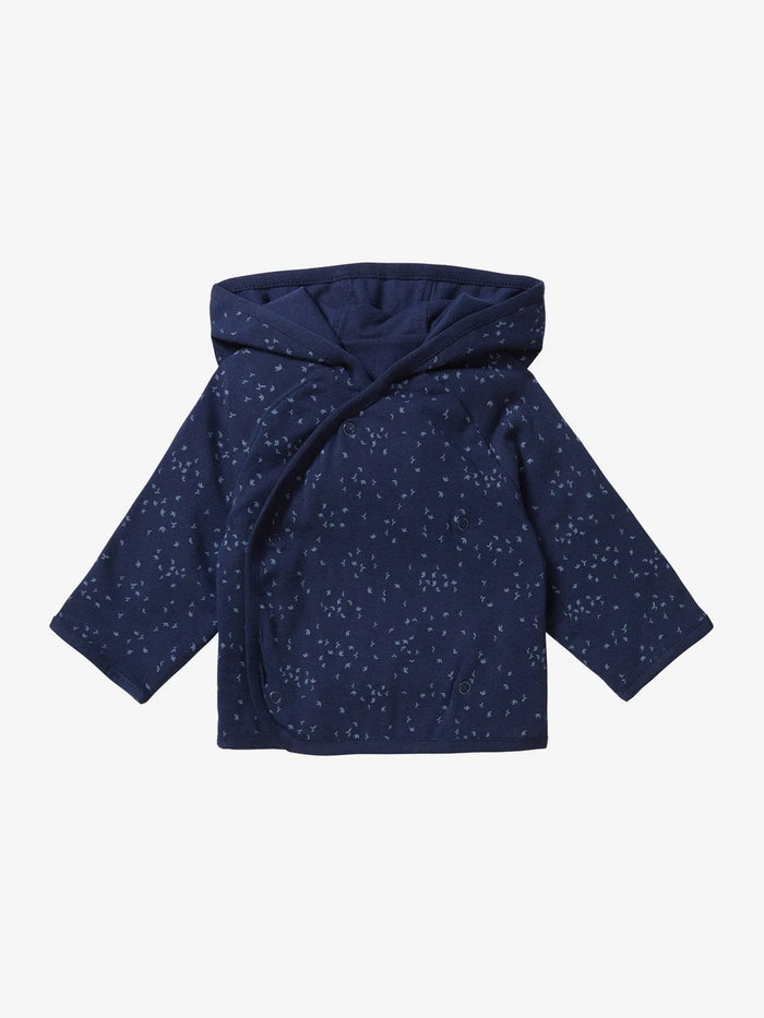 Noppies Reversible Jacket - Navy Iris Organic Cotton