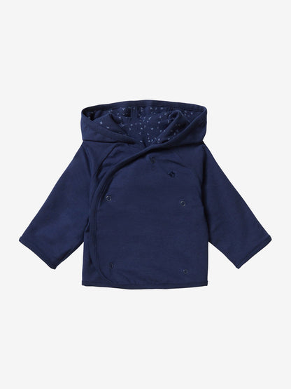 Noppies Reversible Jacket - Navy Iris Organic Cotton Cardigan / Jacket Noppies 