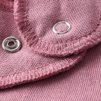 Organic Cotton Scarf Bib - Mauve Orchid