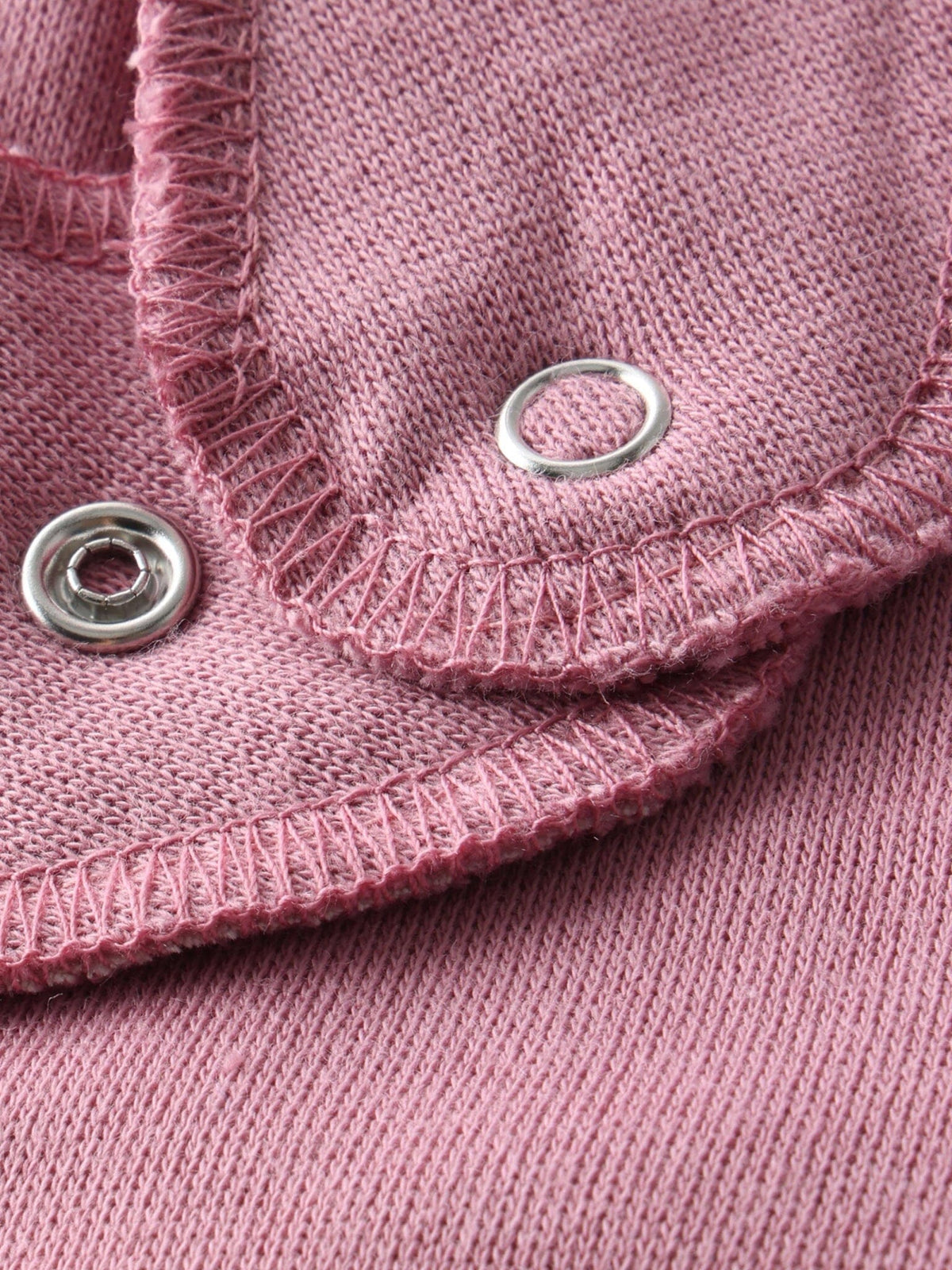 Organic Cotton Scarf Bib - Mauve Orchid