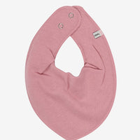 Organic Cotton Scarf Bib - Old Rose Dribble Bib Pippi 